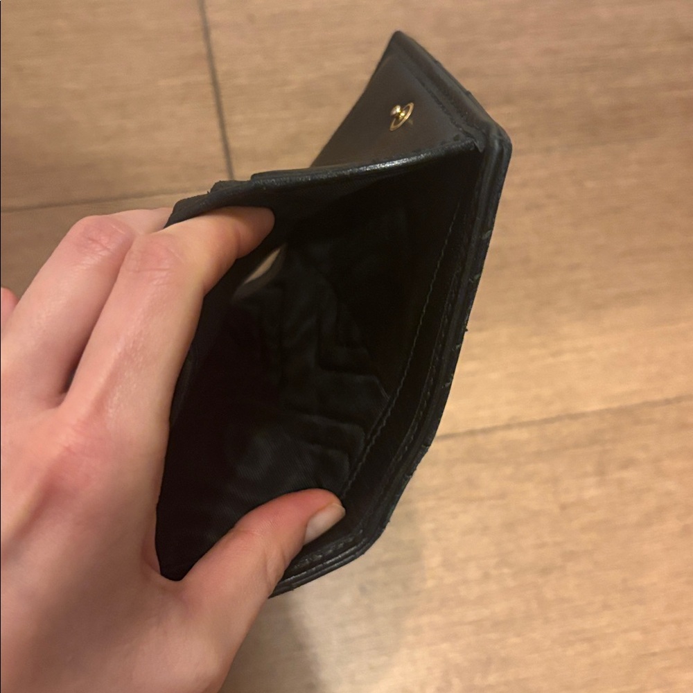 Black Gucci marmont zipped wallet - Picture 4 of 5